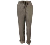 K-Milano Damen Hose Stretch Joggpants Schlupfhose Gummibund Kordelzug Grössen 40-62, Made in Italy