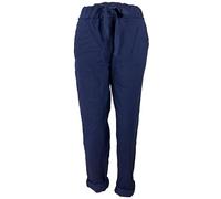 K-Milano Damen Hose Stretch Joggpants Schlupfhose Gummibund Kordelzug Grössen 40-62, Made in Italy