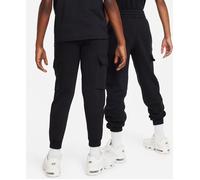 K NSW CLUB FLC CRGO PNT LBR BLACK/BLACK/WHITE S