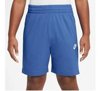 K NSW CLUB KNIT SHORT 6IN LBR COMET BLUE/COMET BLUE/WHITE M