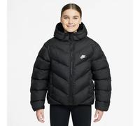 Nike Sportswear All Day Play Therma-Fit-Puffer-Jacke Mit Weiter Passform Für Ältere Kinder, Schwarz/Weiß, HQ4976-010, XL