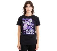 K-Pop Demon Hunters Damen Anime Huntrix Ladies Shirt, Black, Schwarz, XL EU