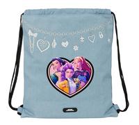 Safta Rucksack K-Pop Demon Hunters HUNTR/X – flach, groß, robust, ideal für Kinder, 35 x 40 cm