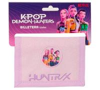 K-POP Demon Hunters ICONIC Geldbörse mit Kopfteil, Brieftasche, Geldbörse, bequem und vielseitig, robust, 12,5 x 9,5 cm