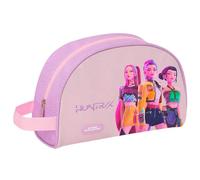 K-POP Demon Hunters Iconic Kulturbeutel für Kinder mit Griff, Kinder-Kulturbeutel, anpassbar an den Wagen, ideal für Kinder von 5 bis 14 Jahren, bequem und vielseitig, Widerstandsfähigkeit, 28 x 10 x