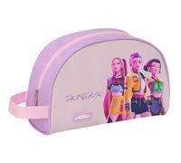 K-POP Demon Hunters Iconic Kulturbeutel für Kinder mit Griff, Kinder-Kulturbeutel, anpassbar an den Wagen, ideal für Kinder von 5 bis 14 Jahren, bequem und vielseitig, Widerstandsfähigkeit, 28 x 10 x
