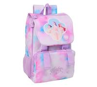 K-Pop Demon Hunters Kinderrucksack, ausziehbar, pflegeleicht, ideal für Kinder verschiedener Altersgruppen, bequem und vielseitig, Widerstandsfähigkeit, 28,5 x 15 x 41 cm