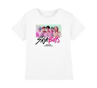 K-Pop Demon Hunters - Saja Boys Photo Frame Kids T Shirt, White, 12-13 Years