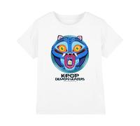 K-Pop Demon Hunters Unisex Kids Cartoon Derpy Save The Date T-Shirt, White, 12-13 Jahre