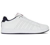 Sneaker K-SWISS "COURT BASE II", Herren, Gr. 44, weiß (weiß, navy, rot), Leder, Schuhe Sneaker (34906023-44) weiß, navy, rot