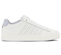 Sneaker K-SWISS "COURT BASE II", Damen, Gr. 39, grau (blanc de blanc, plein air, gray down), Leder, Schuhe Sneaker (66843238-39) blanc de blanc, plein air, gray down