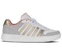 K-Swiss Damen Court Palisades Sneaker, Gray VLT/CHMPGN/WHT, 41.5 EU