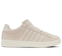 Sneaker K-SWISS "COURT TIEBREAK II SDE", Damen, Gr. 40, crystal gray, jet stream, Leder, Schuhe Sneaker (75299468-40) crystal gray, jet stream