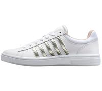Sneaker K-SWISS "Court Winston W" Gr. 37, silberfarben (weiß, silbergoldfarben) Schuhe Sneaker (29043465-37)