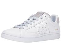 K-Swiss Damen Lozan Klub LTH Sneaker, White/White/RaindropsSde, 40 EU