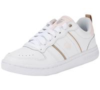 K-Swiss Woman's Lozan Match LTH Sneaker, Wht/Hvnly Pnk/Irshcm, 37.5 EU