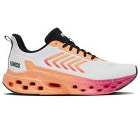 K-Swiss Damen Melrose Tubes LITE Running Shoe, White/Peach Cobbler/Cabaret/Black, 42 EU
