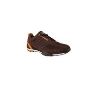 Sneaker K-SWISS "Arvee 2.0 SDE", Herren, Gr. 41, braun (shopping bag, gold flake, gum), Leder, Schuhe Sneaker (94188231-41) shopping bag, gold flake, gum
