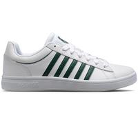 K-Swiss Herren Court Winston Sneaker, White/Posy Green, 41.5 EU