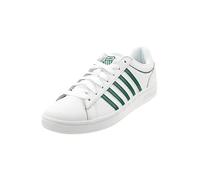 K-Swiss Herren Court Winston Sneaker, White/Posy Green, 41.5 EU
