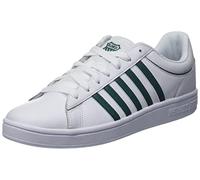 K-Swiss Herren Court Winston Sneaker, White/Posy Green, 41 EU