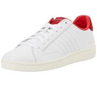K-Swiss Herren Lozan Klub LTH Sneaker, White/Mars Red/Snow White, 44 EU