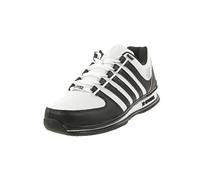 K-Swiss Herren Rinzler Sneaker, White/White/Black, 41.5 EU