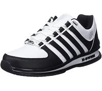 K-Swiss Sneaker Rinzler Leder Weiß/Weiß/Schwarz Herren Größe 42