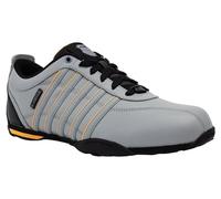K-Swiss Sneaker Arvee 1.5 Leder 2026 grau/schwarz/orange Herren Gr. 45 (US 11,5)