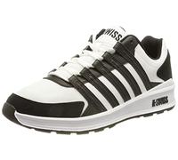 K-Swiss Herren Vista Trainer Sneaker, White/Black, 42.5 EU