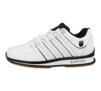 K-Swiss Homme Rinzler Basket, Blanc et Noir, 44 EU