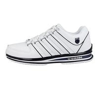K-Swiss Homme Rinzler Basket, extérieur blanc , 44 EU