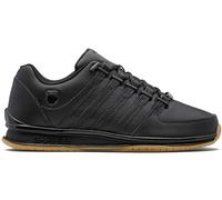 Sneaker K-SWISS "Rinzler" Gr. 43, schwarz (schwarz, gum) Schuhe Schnürhalbschuhe (96733007-43)