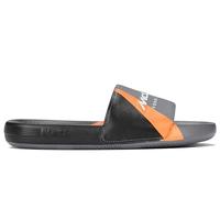 K-Swiss Kswiss Women's Slide SNDL X Mclaren,Anthrct/Bk/Papaya,38EU