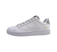 K-Swiss Damen Lozan Klub LTH Sneaker, White/White/RaindropsSde, 39.5 EU