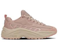 K-Swiss Marina Trainer (99442-628-M) Rosa Damen-Sneaker mit Mesh-Einsatz und Schnürung, auf Einer dickeren Sohle, im Retro-Chunky-Stil, Alltagsschuhe, für den Sport, Größe 41 EU
