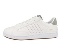 K-Swiss Men's Lozan Klub LTH Sneaker, Wht/Wht/Shadow Sd, 44.5 EU