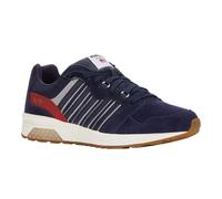K-Swiss Men's SI-18 Rannell Suede USA Sneaker, Vintage Peacot/Samba/Snow White, 8.5 M, 41.5 EU