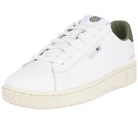 K-Swiss Men's Slammklub Cc Sneaker, Wht/Dp Lichen/VNTG, 45 EU