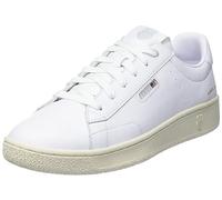 K-Swiss Men's Slammklub Cc Sneaker, Wht/Wht/Vintage, 44 EU