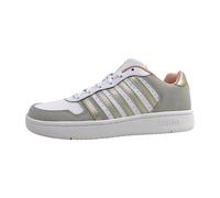 Sneaker K-SWISS "COURT PALISADES", Gr. 38, gray violet, champagne, weiß, Leder, sportlich, Schuhe (91292308-38) gray violet, champagne, weiß