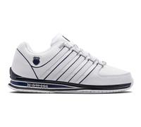 K-Swiss Homme Rinzler Basket, extérieur blanc , 43 EU