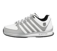 K-Swiss - Rinzler - Herrenschuhe - Originaler Tennis-Stil Rundum-Komfort - Eva-Zwischensohle, Leder-Obermaterial, Schnürverschluss - Farbe - GRÖSSE