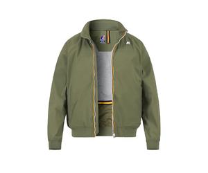 K-WAY Blouson Herren Mikrofaser grün, L
