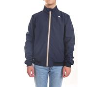 K-Way Herrenjacke K111B1W Arsene Blau Bonded Parka Wasserdicht, Blue Depht - Blue De, XXXL