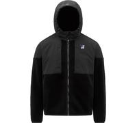 K-Way - Isolierende Bi-Material-Jacke aus PrimaLoft® - Samson 4.0 Orsetto Black Pure für Herren - Größe M - schwarz schwarz M