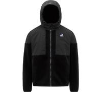 K-Way - Isolierende Bi-Material-Jacke aus PrimaLoft® - Samson 4.0 Orsetto Black Pure für Herren - Größe S - schwarz schwarz S