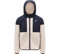 K-Way - Isolierende Bi-Material-Jacke aus PrimaLoft® - Samson 4.0 Orsetto Blue Depth Ecru für Herren - Größe XXL - Navy blau Navy blau XXL