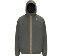 K-Way - Isolierte, wasserfeste und komprimierbare Jacke - Le Vrai 4.0 Claude Warm Green Blackish für Herren - Größe XL - Grün Grün XL