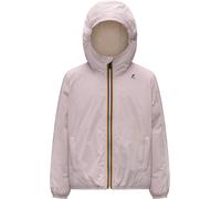 K-Way - Isolierte, wasserfeste, winddichte Jacke - P.Le Vrai 4.0 Claude Orsetto Rose Hushed - Kindergröße 6 Jahre - Rosa Rosa 6 Jahre